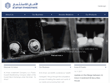 Tablet Screenshot of alaman.com.kw